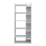 Bibliotekë Naya pakoworld në ngjyrë të bardhë 72x30x182.5cm