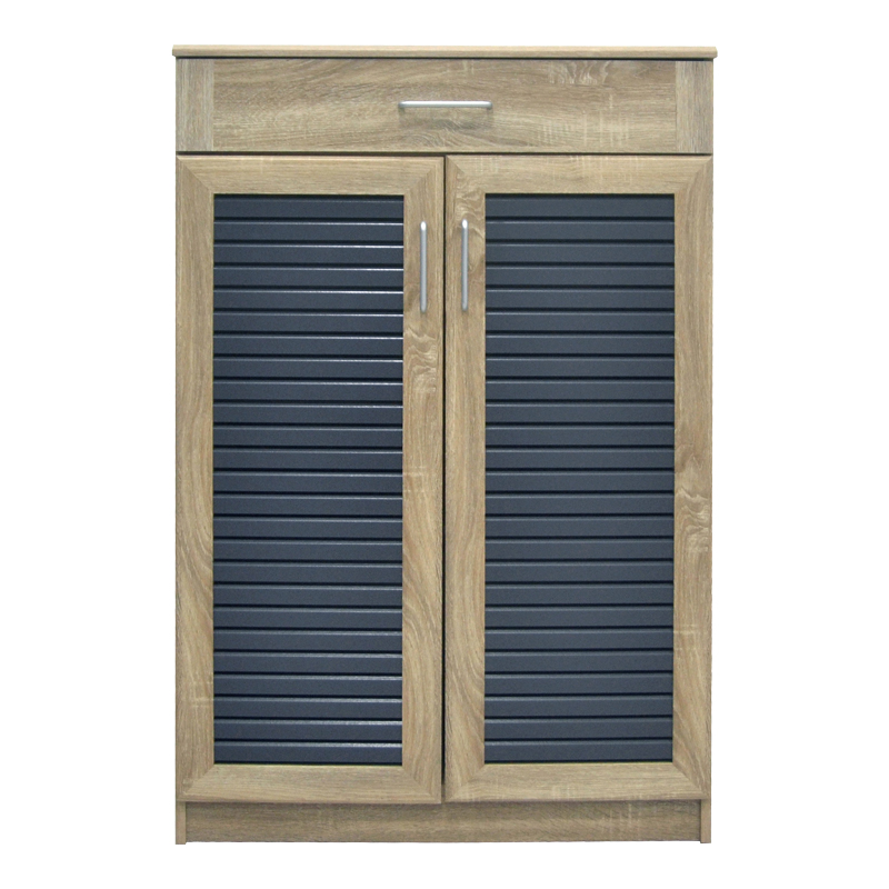 Kabinet këpucësh Sante pakoworld 20 palë sonoma-gri e errët 80x37x123cm