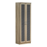 Kabinet këpucësh Sante pakoworld 21 palë sonoma 60x37x183cm