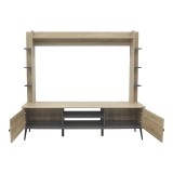 Set TV Zezan pakoworld në ngjyrë SONOMA-gri e errët 182.5x40x162cm