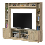 Set TV Ambera pakoworld ngjyrë SONOMA 200x40x171.5cm