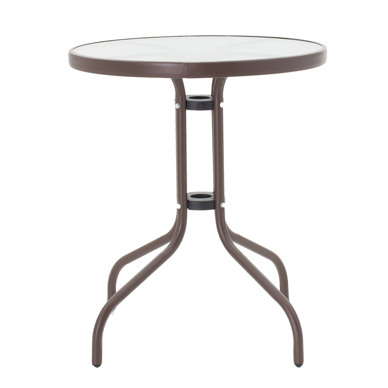 Tavolinë Watson pakoworld metal kafe-xham D60x70cm