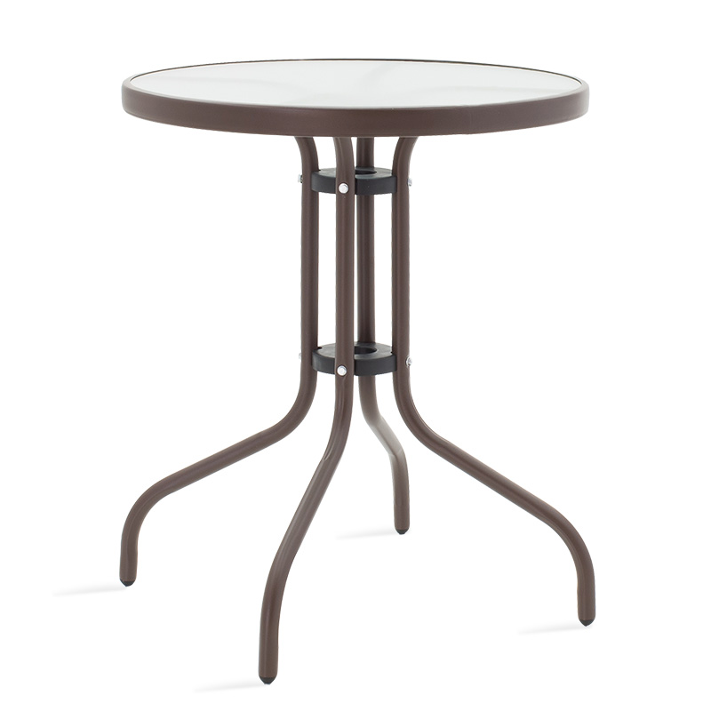 Tavolinë Watson pakoworld metal kafe-xham D60x70cm
