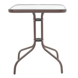 Tavolinë Watson pakoworld metal kafe-xham 60x60x70cm