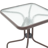 Tavolinë Watson pakoworld metal kafe-xham 60x60x70cm