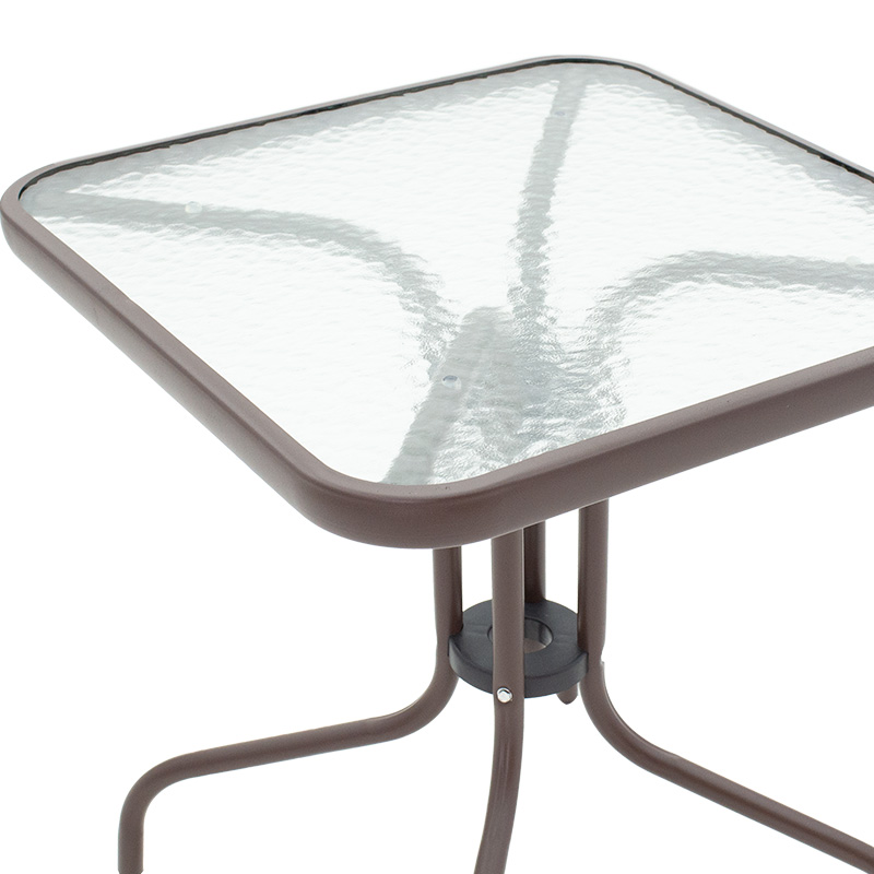 Tavolinë Watson pakoworld metal kafe-xham 60x60x70cm