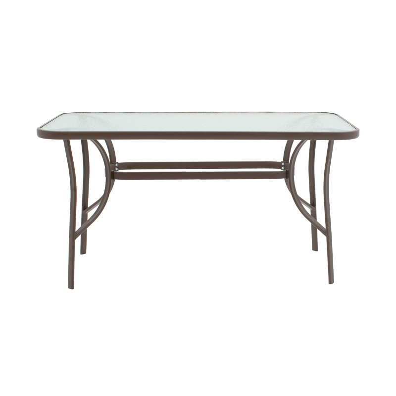 Tavolinë Ensure pakoworld metal kafe-xham 120x70x70cm