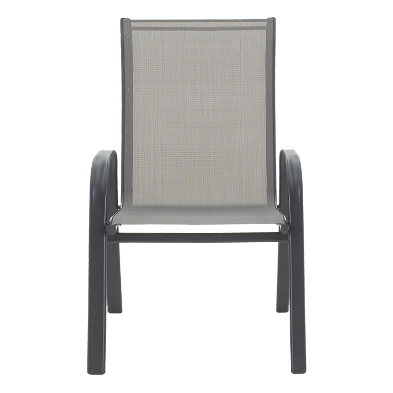 Karrige e palosshme Calan pakoworld metal antracit-textilene antracit 54x74x91cm