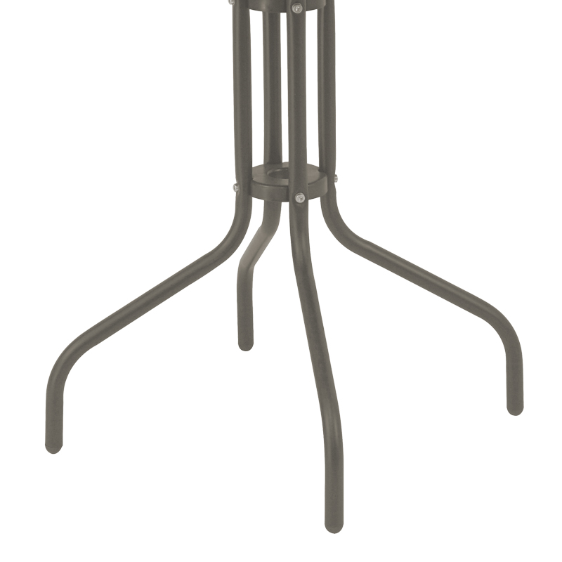 Tavolinë Vergo pakoworld metal shampanjë D60x70cm
