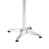 Tavolinë Lazo pakoworld krom alumini D70x70cm
