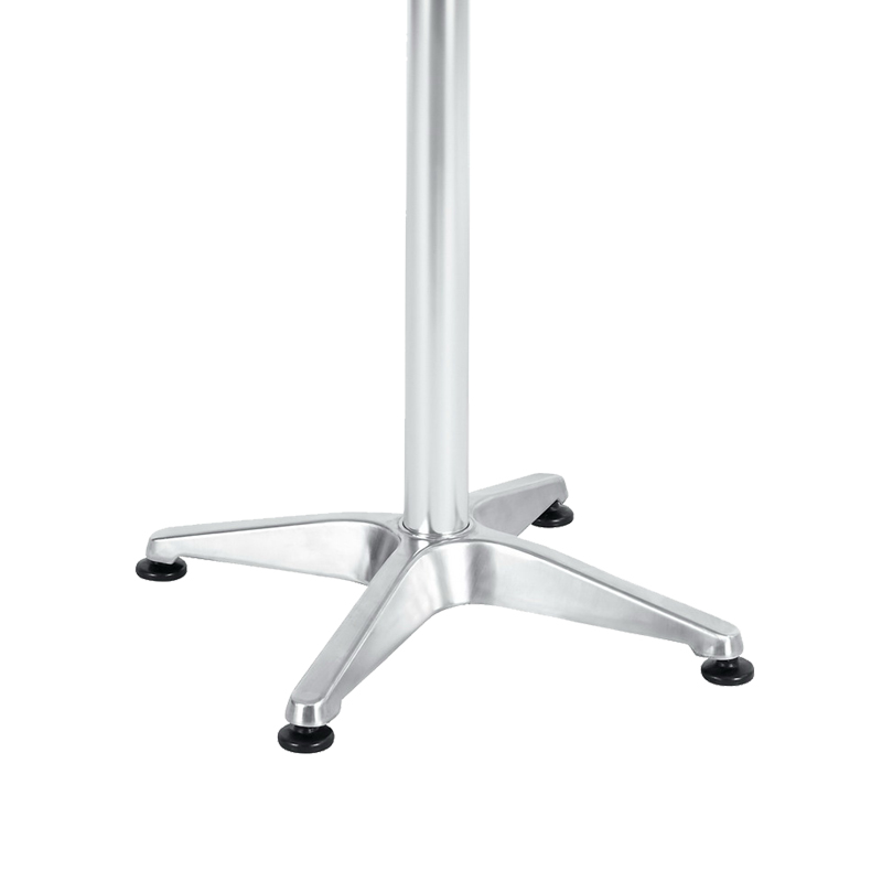 Tavolinë Lazo pakoworld krom alumini D70x70cm