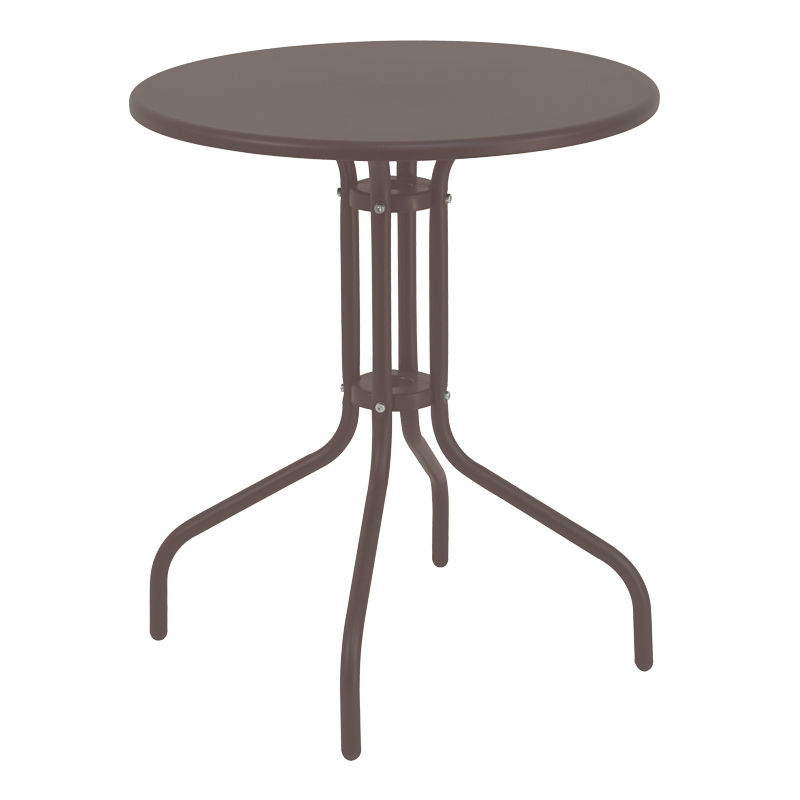 Tavolinë Vergo pakoworld metal kafe D60x70cm