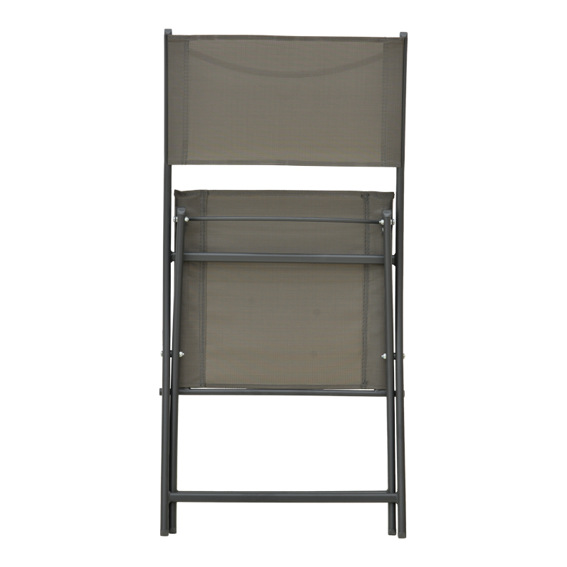 Karrige palosëse Jeve pakoworld metal antracit me tekstil shampanjë 46x51x81cm