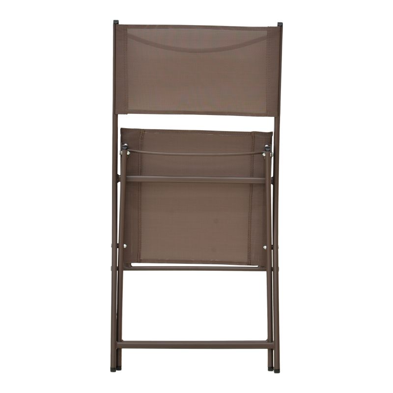 Karrige e palosshme Jeve pakoworld metal shampanjë dhe tekstil 46x51x81cm