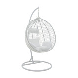 Varëse Zafer pakoworld metal-pp-jastëk në ngjyrë të bardhë 106x103x200cm