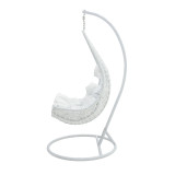 Varëse Soleil pakoworld swing metal-PP-jastëk e bardhë 103x83x200cm