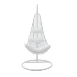 Varëse Soleil pakoworld swing metal-PP-jastëk e bardhë 103x83x200cm