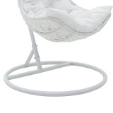 Varëse Soleil pakoworld swing metal-PP-jastëk e bardhë 103x83x200cm