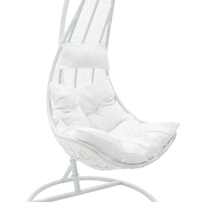 Varëse Soleil pakoworld swing metal-PP-jastëk e bardhë 103x83x200cm