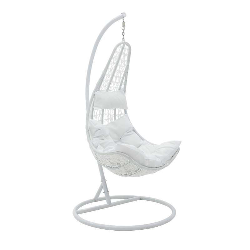 Varëse Soleil pakoworld swing metal-PP-jastëk e bardhë 103x83x200cm