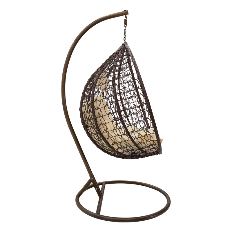 Shilarës Zafer pakoworld metal-pp jastëk kafe-bejzh 106x103x200cm
