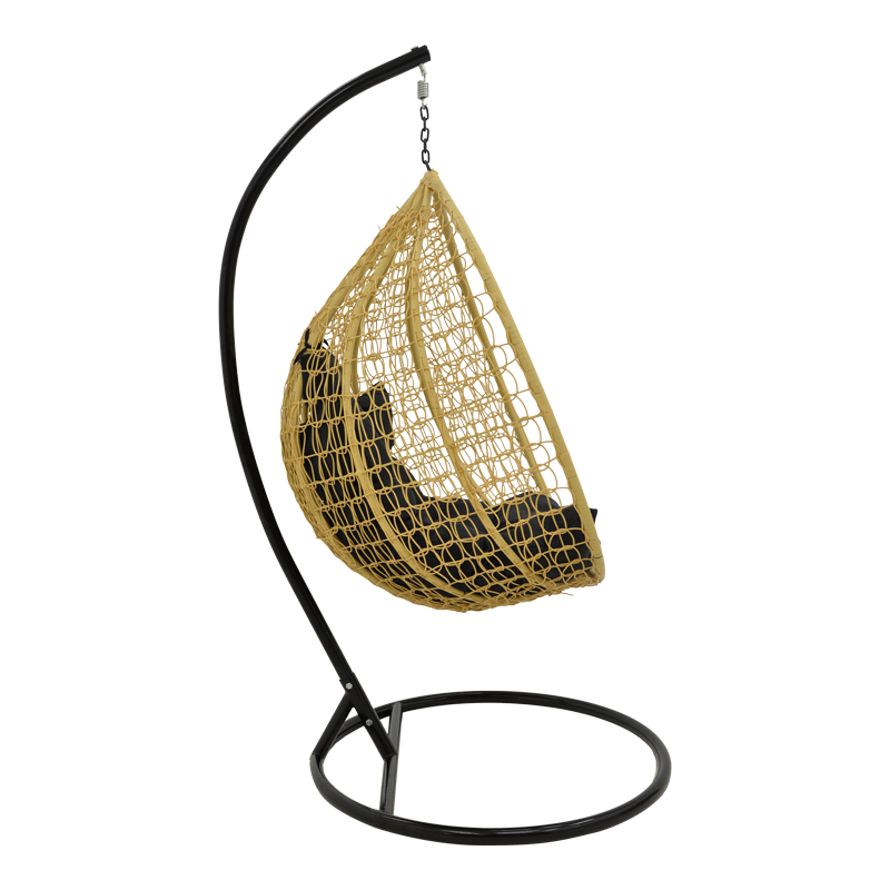 Varëse Zafer pakoworld e varur pp në ngjyrë natyrale dhe metal të zi 106x103x200cm