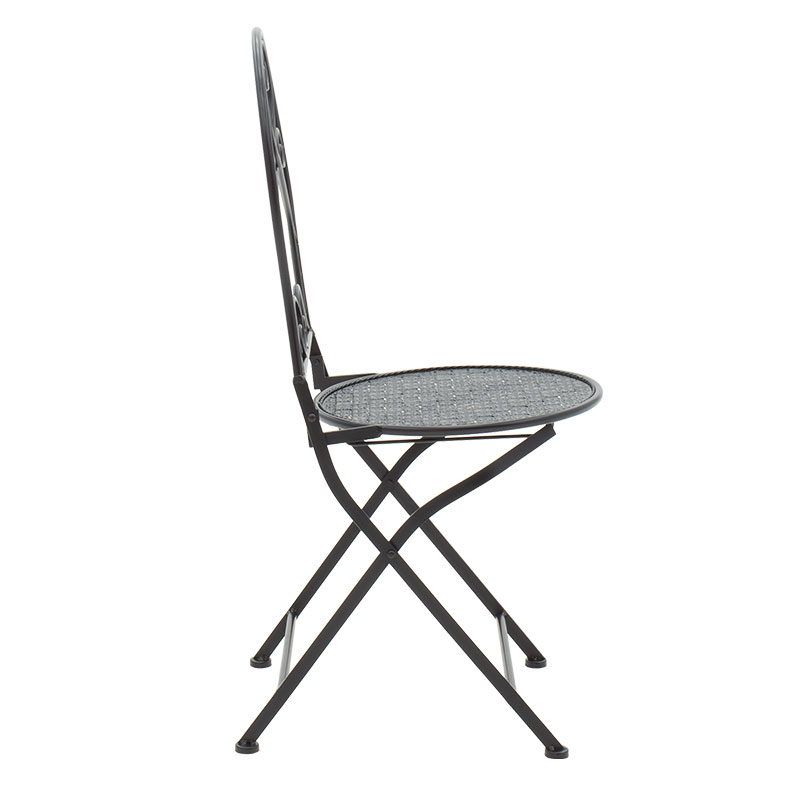 Set ngrënieje 3 copë Walen pakoworld metal i zi