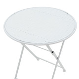 Set ngrënieje 3 copë Walen pakoworld metal i bardhë