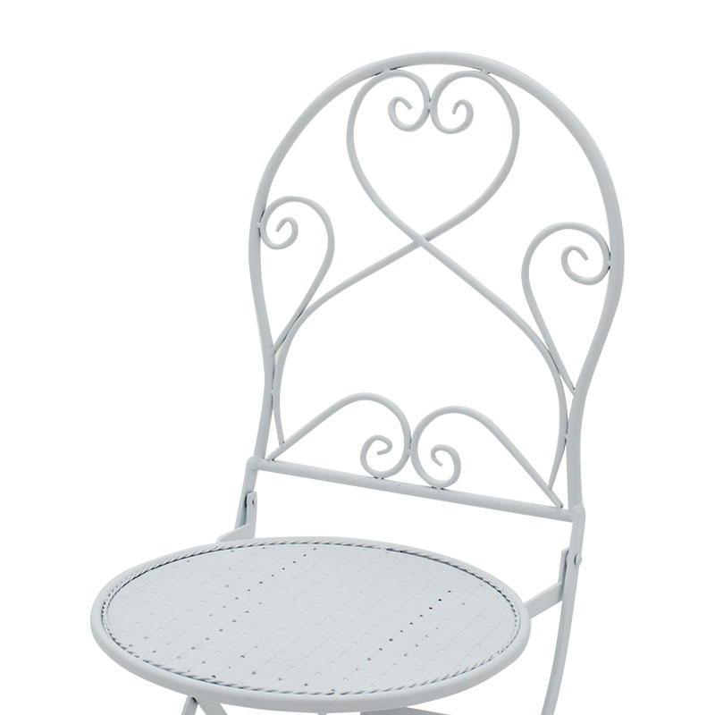 Set ngrënieje 3 copë Walen pakoworld metal i bardhë