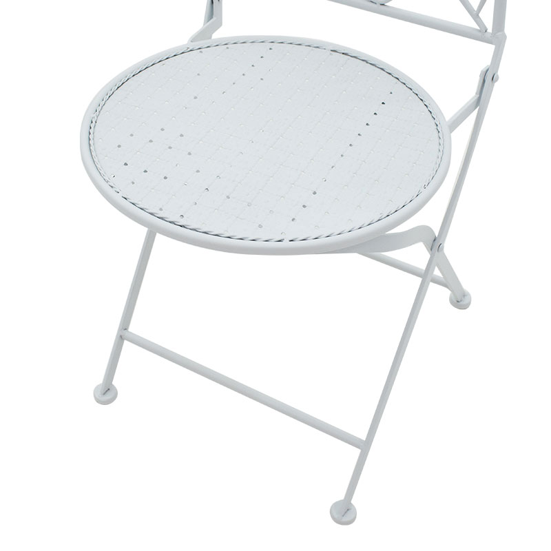 Set ngrënieje 3 copë Walen pakoworld metal i bardhë