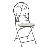 Set ngrënieje mozaik pakoworld set 3 copë metal i zi