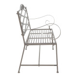Stol metalik Benko pakoworld në nuancë bronzi 114x45x95cm