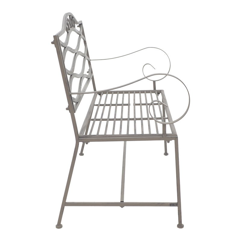 Stol metalik Benko pakoworld në nuancë bronzi 114x45x95cm