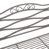 Stol metalik Benko pakoworld në nuancë bronzi 114x45x95cm