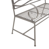 Stol metalik Benko pakoworld në nuancë bronzi 114x45x95cm