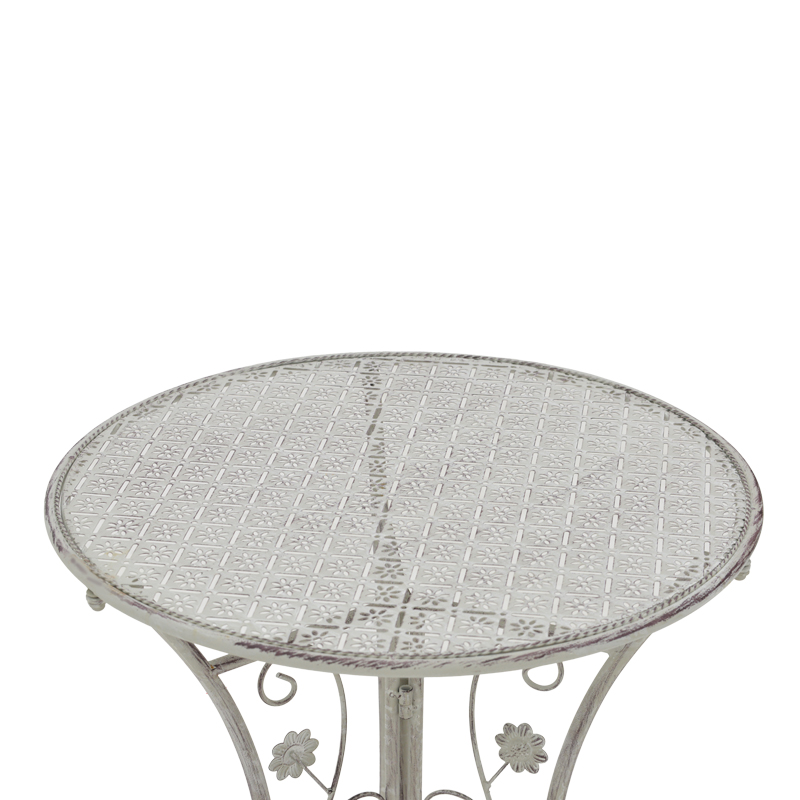 Set ngrënieje 3 copë Abriel pakoworld gri antique metal