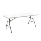 Tavolinë palosëse catering-konference Aprilia pakoworld në ngjyrë të bardhë graniti 183x76x74cm