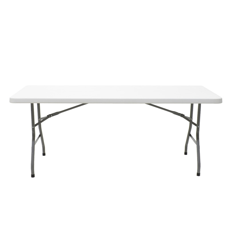 Tavolinë palosëse catering-konference Aprilia pakoworld në ngjyrë të bardhë graniti 183x76x74cm