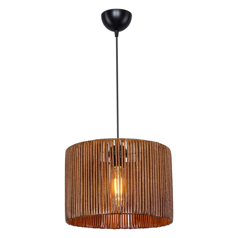 Dritë tavani PWL-1117 pakoworld Ε27 kafe D30.5x20cm