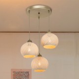 Ndriçues tavani PWL-1121 pakoworld E27 krem-ar D40x75cm