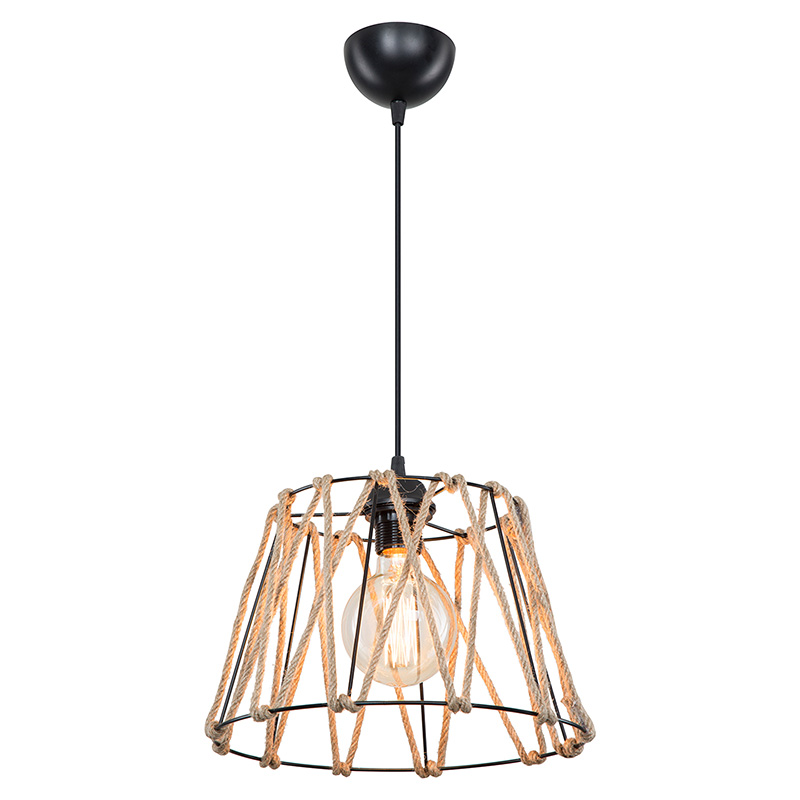 Dritë tavani PWL-1160 pakoworld E27 e zezë-ropa 31x23.5cm
