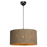 Ndriçues tavani PWL-1184 pakoworld E27 kafe D40x20cm