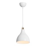 Ndriçues tavani Lofty pakoworld E27 i bardhë D18x22cm