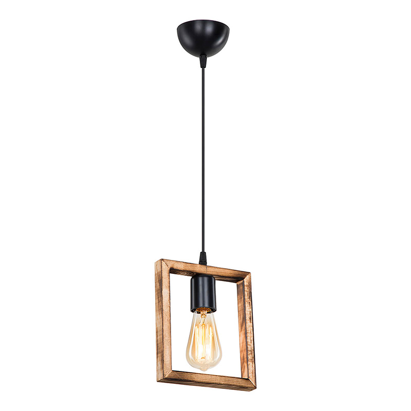 Dritë tavani Isolate pakoworld E27 arre 18.5x3x24cm