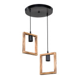 Ndriçues tavani Isolate pakoworld E27 arre D43x83cm