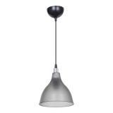Ndriçues tavani Orazio pakoworld E27 gri e errët-e zezë D18.5x56cm