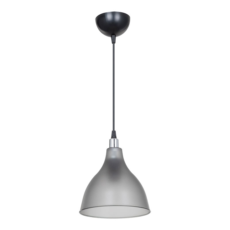 Ndriçues tavani Orazio pakoworld E27 gri e errët-e zezë D18.5x56cm