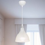 Ndriçues tavani Orazio pakoworld E27 i qartë-i bardhë D18.5x56cm