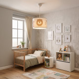 Ndriçues tavani për fëmijë Safari pakoworld led E27 PVC shumëngjyrësh D30x20cm