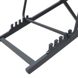 Chaise longue profesionale Corte pakoworld ah alumini tekstil antracit
